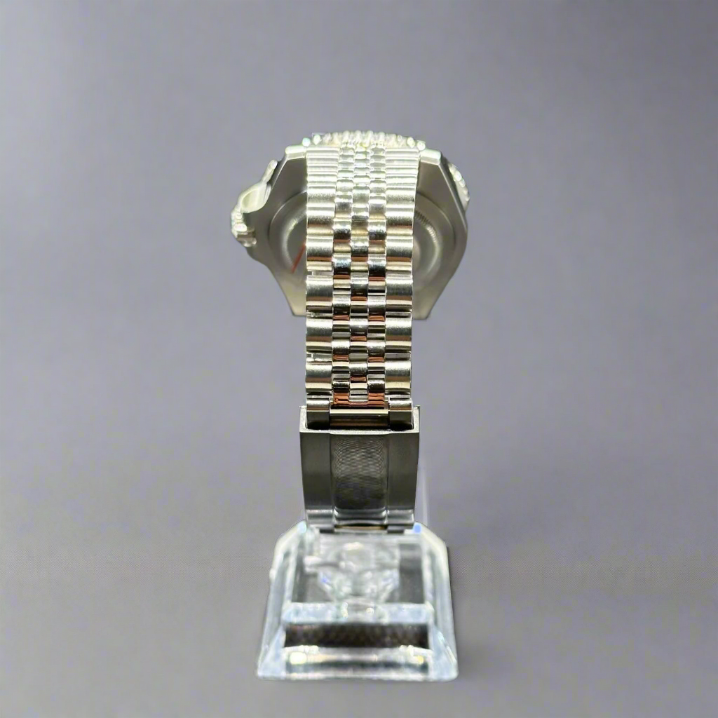 Seiko Mod GMTEIKO Sprite – Bezel GMT negru și verde | NH34 Automat